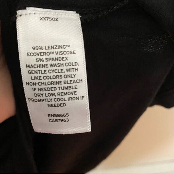 BP Dress Long Sleeve V-Neck Mini Black Solid Casual Neutral - Picture 9 of 10